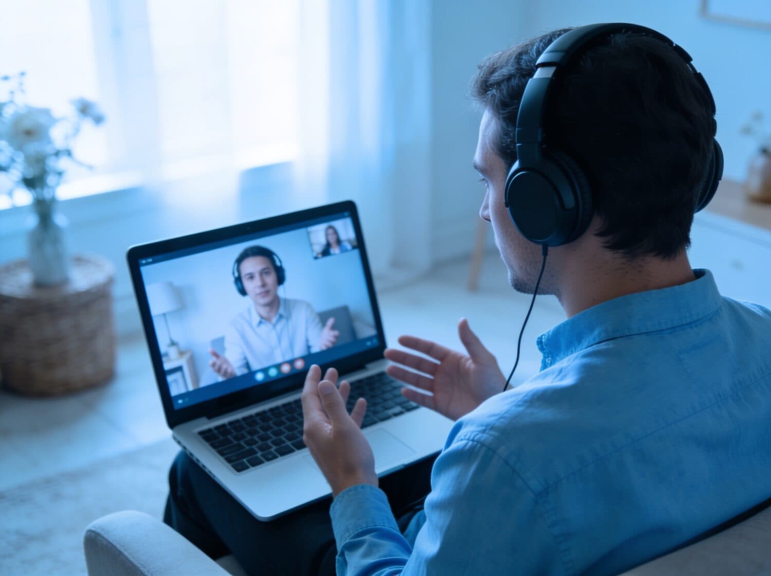 Sesión de psicología online por videollamada en Pontevedra